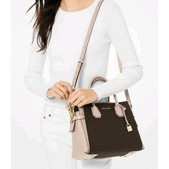 ⚠️LAST 1⚠️ Michael Kors Mercer Belted MD Satchel - Picture 4 of 10